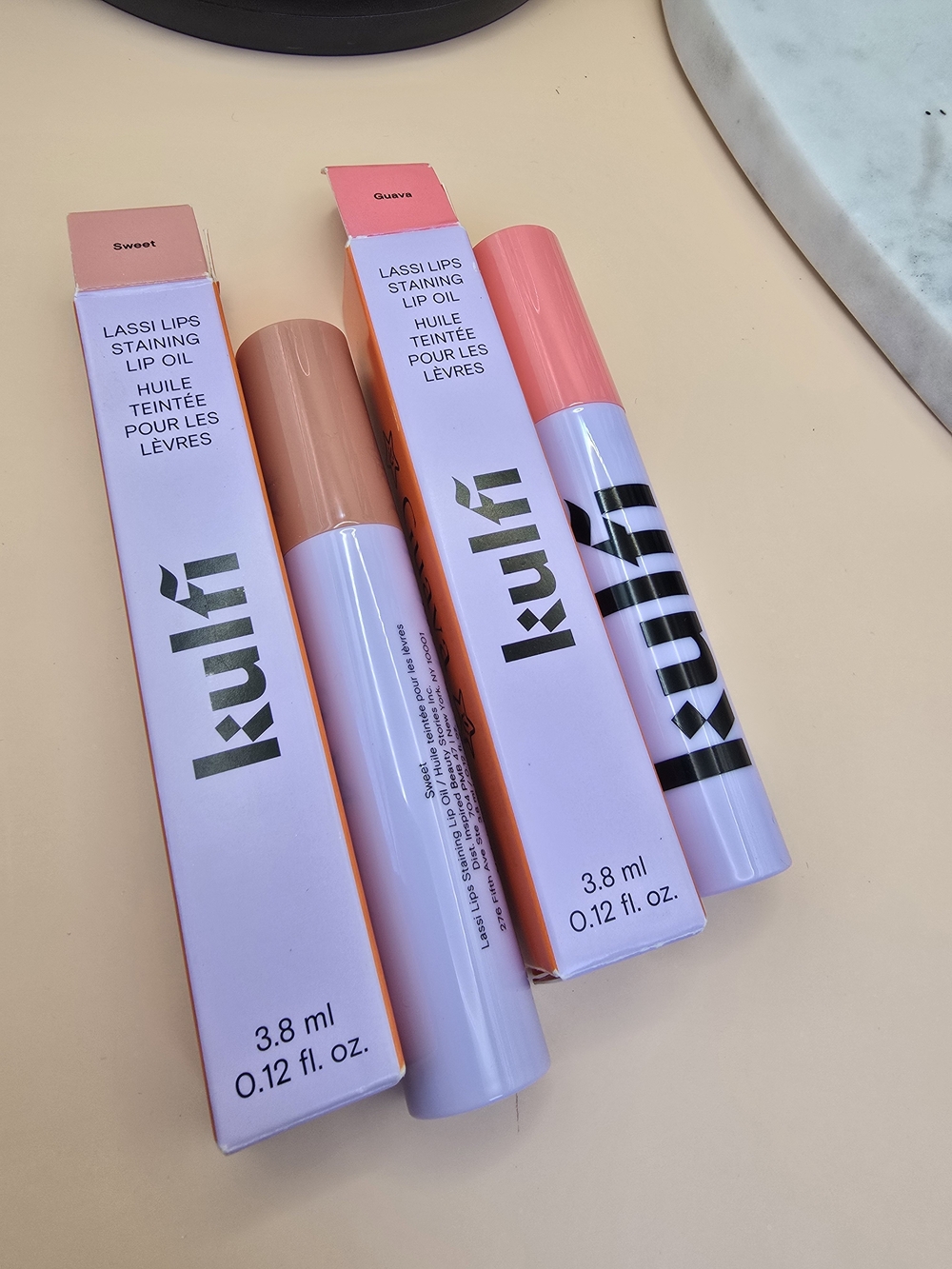 Kulfi Lassi Lips Staining Lip Oil — Soft Peach Pink